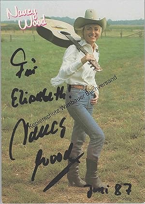 Bild des Verk�ufers f�r Original Autogramm Renate Kern (1945-1991) Nancy Wood /// Autogramm Autograph signiert signed signee zum Verkauf von Antiquariat im Kaiserviertel | Wimbauer Buchversand