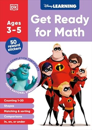 Seller image for Disney Learning Get Ready for Math Ages 3-5 for sale by GreatBookPrices
