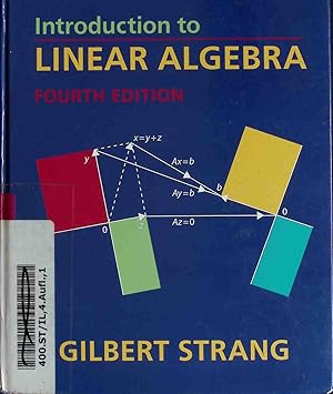 Seller image for Introduction to linear algebra. Fourth edition. for sale by books4less (Versandantiquariat Petra Gros GmbH & Co. KG)