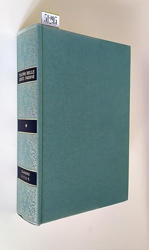 Imagen del vendedor de TEATRO DEL QUATTROCENTO - LE CORTI PADANE a la venta por Stampe Antiche e Libri d'Arte BOTTIGELLA