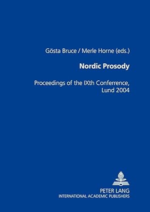 Immagine del venditore per Nordic Prosody venduto da moluna