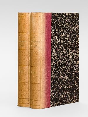 Immagine del venditore per La R�forme Sociale. Organe de l'Ecole de la Paix Sociale (Troisi�me Ann�e. Tomes V et VI - Ann�e 1883 Compl�te). Revue fond�e par P.-F. Le Play [ Contient notamment : ] La concurrence am�ricaine et le domaine patrimonial aux Etats-Unis (Gabriel Ardant) ; L'Emigration en Auvergne (Busseuil) ; L'Education nationale en Chine d'apr�s le Tam Tu Kinh (Emm. de Curzon) ; Le r�le de la femme dans la famille (Rousiers) ; L'assurance des ouvriers contre la maladie, d'apr�s la nouvelle loi allemande (Grad) ; La colonisation fran�aise dans l'Annam et le Cambodge (de Rousiers) ; Le Play. L'ing�nieur des Mines (Lef�bure de Fourcy) ; Courrier des Etats-Unis ; Le travail et la manivelle de Sismondi (Emile Cheysson) ; La France en Orient. Le Tonkin et l'Annam (Urbain Gu�rin) ; La m�thode d'Observation dans la science sociale (Vacherot) ; Chronique du Mouvement social ; etc. etc. venduto da Librairie du Cardinal