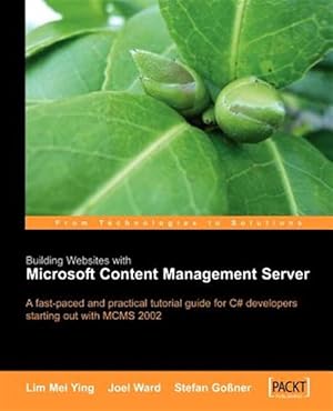 Seller image for Building Websites With Microsoft Content Management Server for sale by GreatBookPrices