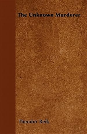 Imagen del vendedor de The Unknown Murderer a la venta por GreatBookPrices