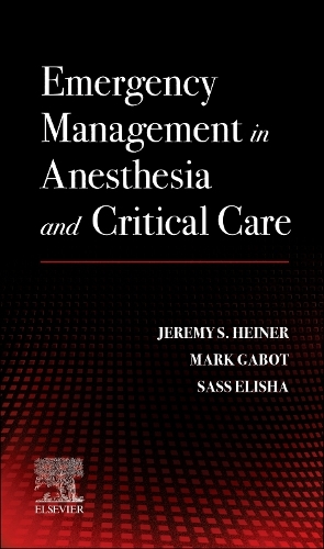 Imagen del vendedor de Emergency Management in Anesthesia and Critical Care a la venta por Rarewaves.com UK