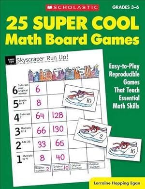 Seller image for 25 Super Cool Math Board Games for sale by Rarewaves.com UK