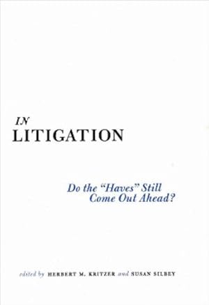 Imagen del vendedor de In Litigation a la venta por Rarewaves USA