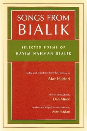 Imagen del vendedor de Songs from Bialik a la venta por Rarewaves USA