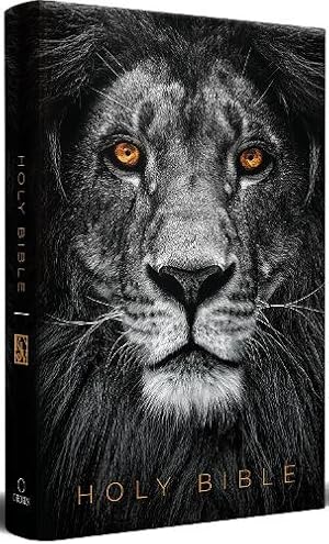 Bild des Verk�ufers f�r KJV Medium Format Large Print Lion of Judah Hardcover zum Verkauf von Rarewaves USA