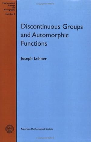 Immagine del venditore per Discontinuous Groups and Automorphic Functions venduto da Rarewaves.com UK