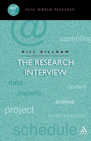 Imagen del vendedor de Research Interview a la venta por Rarewaves.com UK
