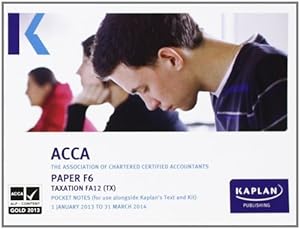 Seller image for F6 Taxation - Pocket Notes for sale by Rarewaves.com USA