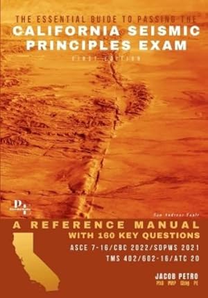 Bild des Verk�ufers f�r The Essential Guide to Passing the California Seismic Principles Exam zum Verkauf von Rarewaves USA United