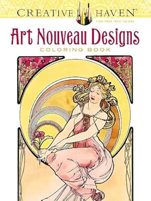 Bild des Verk�ufers f�r Creative Haven Art Nouveau Designs Coloring Book zum Verkauf von Rarewaves USA
