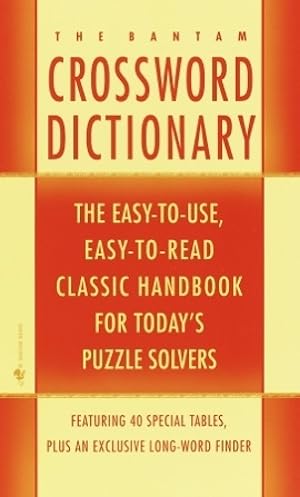 Imagen del vendedor de The Bantam Crossword Dictionary a la venta por Rarewaves USA