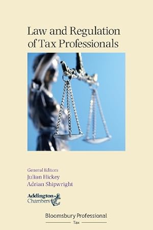 Imagen del vendedor de Law and Regulation of Tax Professionals a la venta por Rarewaves.com USA