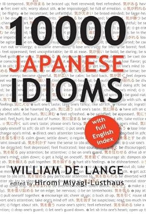 Seller image for 10000 Japanese Idioms for sale by Rarewaves USA United