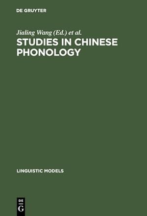 Imagen del vendedor de Studies in Chinese Phonology a la venta por Rarewaves USA