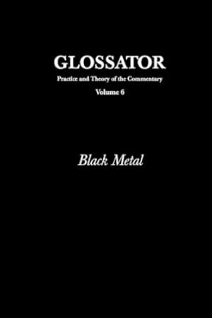 Seller image for Glossator for sale by Rarewaves.com USA
