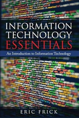 Imagen del vendedor de Information Technology Essentials a la venta por Rarewaves USA United
