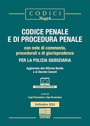 Immagine del venditore per Codice Penale e di Procedura Penale per la Polizia Giudiziaria. Aggiornato alla Riforma Nordio e al Decreto Carceri venduto da Rarewaves USA