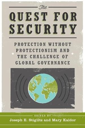 Imagen del vendedor de The Quest for Security a la venta por Rarewaves USA
