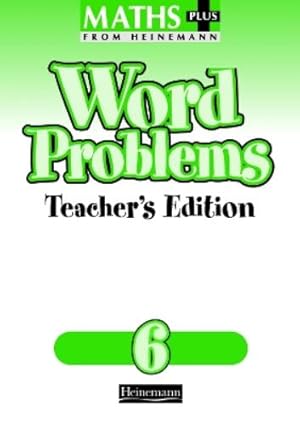 Imagen del vendedor de Maths Plus Word Problems 6: Teacher's Book a la venta por Rarewaves.com USA
