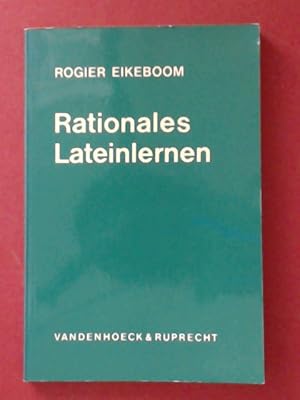 Immagine del venditore per Rationales Lateinlernen. venduto da Wissenschaftliches Antiquariat Zorn