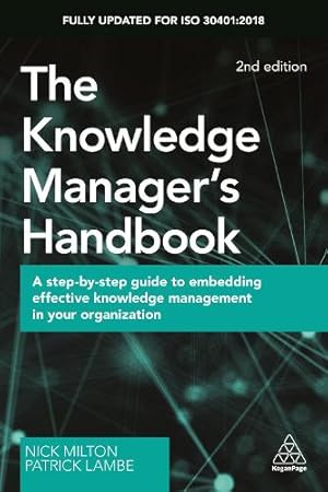 Seller image for The Knowledge Manager's Handbook for sale by Rarewaves USA United