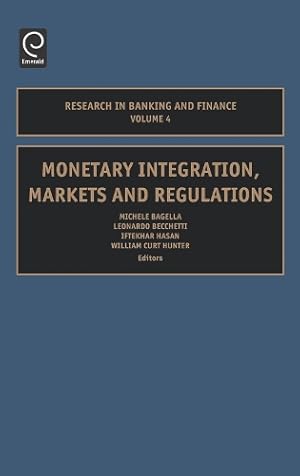 Immagine del venditore per Monetary Integration, Markets and Regulations venduto da Rarewaves USA United