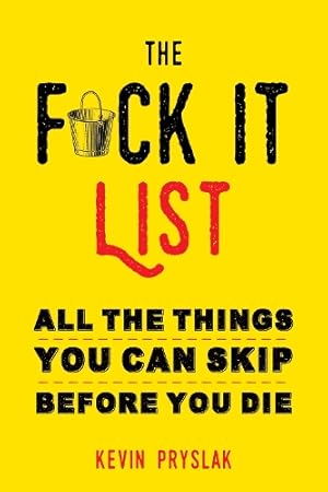 Immagine del venditore per F*ck It List venduto da Rarewaves USA United