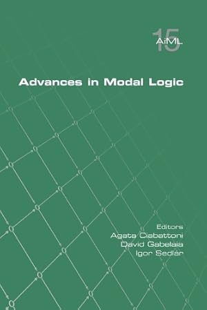 Imagen del vendedor de Advances in Modal Logic 15 a la venta por Rarewaves.com USA