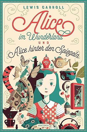 Bild des Verk�ufers f�r Lewis Carroll, Alice im Wunderland and Alice hinter den Spiegeln: Vollst�ndige Ausgabe mit den Illustrationen von John Tenniel. In neuer �bersetzung zum Verkauf von Rarewaves.com USA