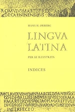 Imagen del vendedor de Lingua Latina - Indices a la venta por Rarewaves.com USA