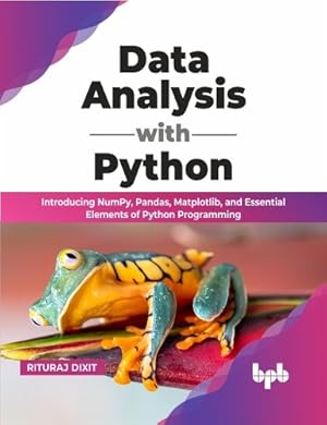 Immagine del venditore per Data Analysis with Python venduto da Rarewaves.com USA