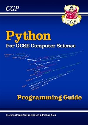 Seller image for Python Programming Guide for GCSE Computer Science (includes Online Edition and Python Files) for sale by Rarewaves USA United