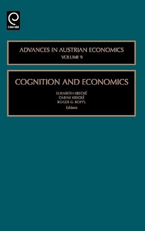 Seller image for Cognition and Economics for sale by Rarewaves USA United
