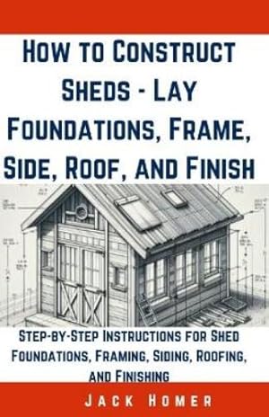 Imagen del vendedor de How to Construct Sheds, Lay Foundations, Frame, Side, Roof, and Finish a la venta por Rarewaves.com USA