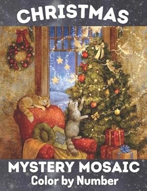 Immagine del venditore per Christmas Mystery Mosaic Color By Number venduto da Rarewaves USA
