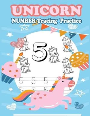 Imagen del vendedor de Unicorn Number Tracing Practice a la venta por Rarewaves.com USA