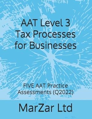 Seller image for AAT Level 3 Tax Processes for Businesses for sale by Rarewaves.com USA