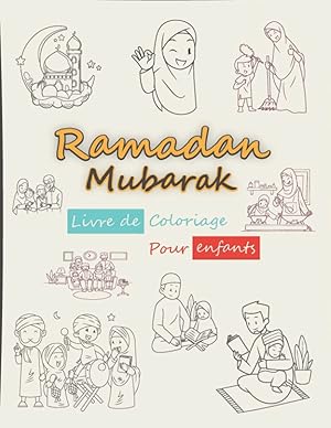 Immagine del venditore per Ramadan Mubarak livre de coloriage pour enfants venduto da Rarewaves.com USA