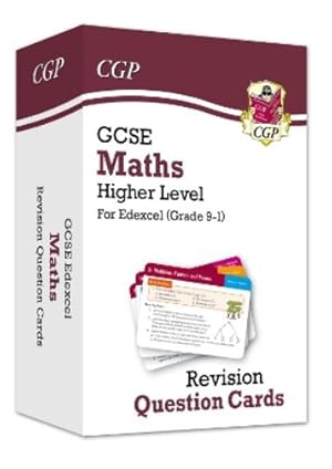 Immagine del venditore per GCSE Maths Edexcel Revision Question Cards - Higher venduto da Rarewaves.com UK