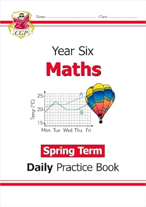 Imagen del vendedor de KS2 Maths Year 6 Daily Practice Book: Spring Term a la venta por Rarewaves.com UK