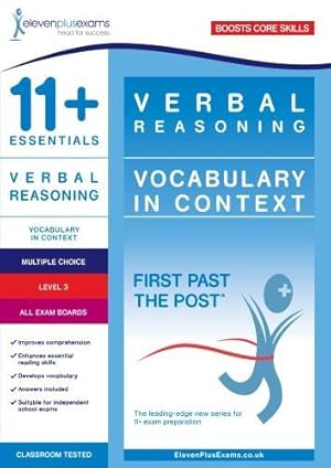 Imagen del vendedor de 11+ Essentials Verbal Reasoning: Vocabulary in Context Level 3 a la venta por Rarewaves.com UK