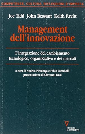 Imagen del vendedor de Management dell'innovazione. L'integrazione del cambiamento tecnologico, organizzativo e dei mercati a la venta por Rarewaves.com UK