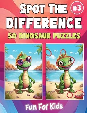 Imagen del vendedor de Spot the Difference Book Dinosaurs a la venta por Rarewaves.com UK