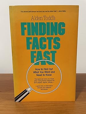 Seller image for Finding Facts Fast for sale by Matthew's Books