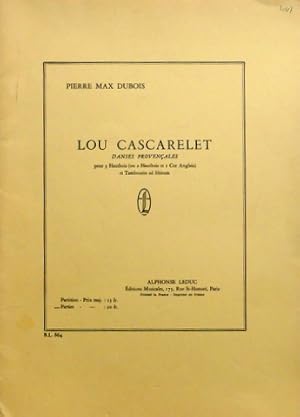 Immagine del venditore per Lou Cascarelet. Danses proven�ales pour 3 hautbois (ou 2 hautbois et 1 cor anglais) et tambourin ad lib. venduto da Paul van Kuik Antiquarian Music