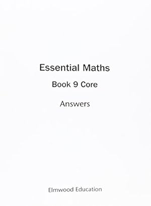 Immagine del venditore per Essential Maths 9 Core Answers venduto da Rarewaves.com UK